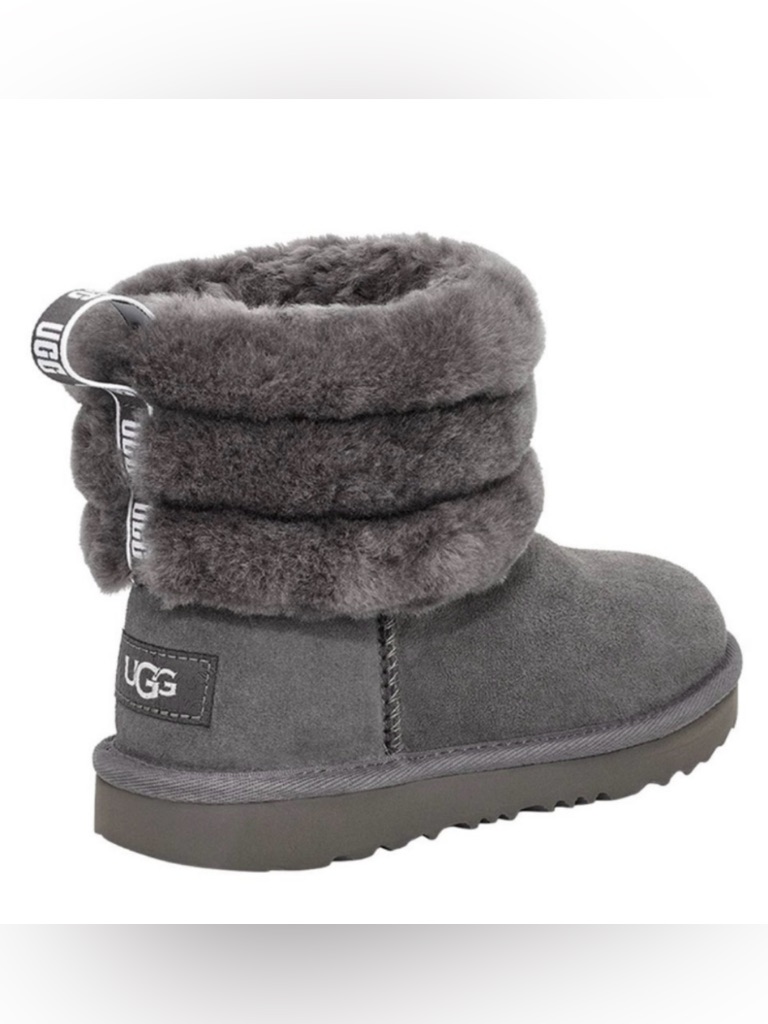Ugg Fluff Mini Quilted Boot Toddler Size
